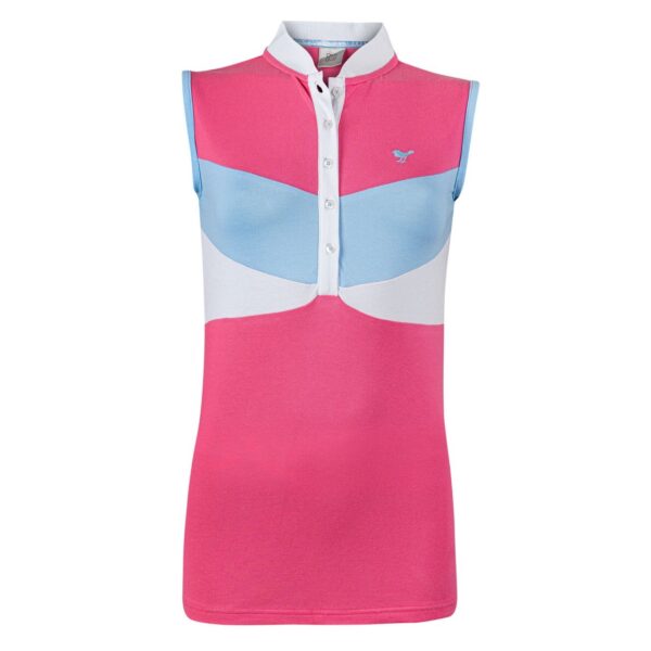 Girls Golf Tribecca Sleeveless Polo Damen