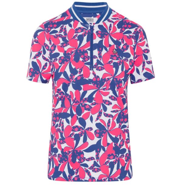 Original Penguin Golf SS FLORAL PRINT W/ S SHIRT Damen