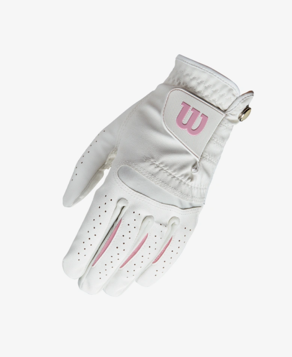 Wilson Staff Feel Plus Golfhandschuh Damen weiß