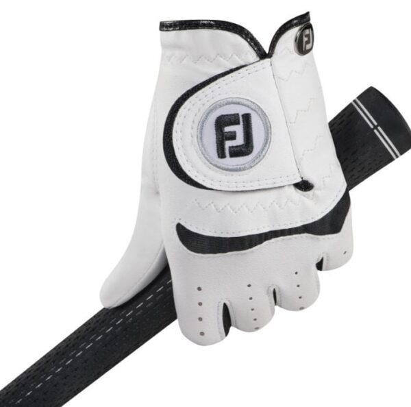 Footjoy Junior Handschuh weiß/schwarz