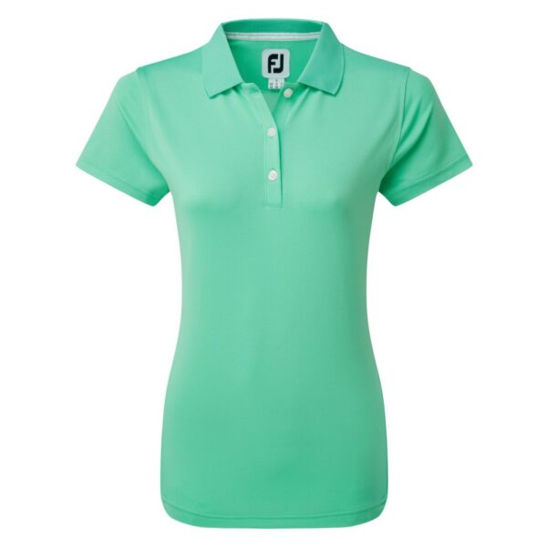 Footjoy Stretch Pique Solid Polo Damen