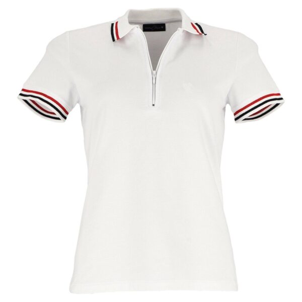 cœurs de CHERIE Frenchie Retro Polo Damen