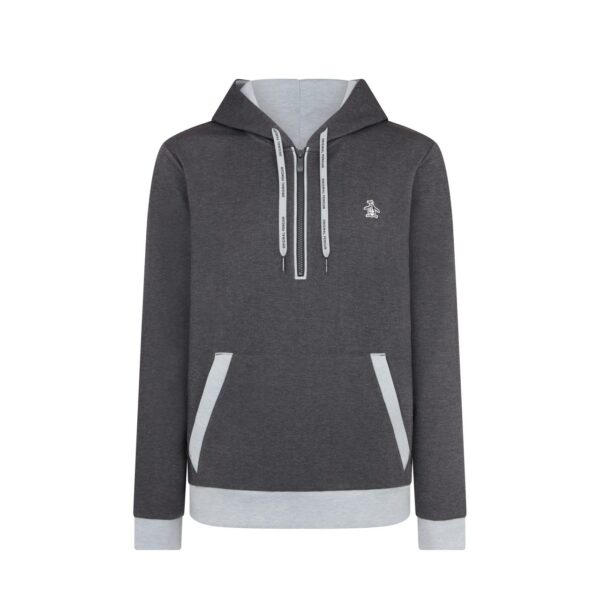 Original Penguin Long Sleeve ¼-Zip Colour Block Hoodie Herren