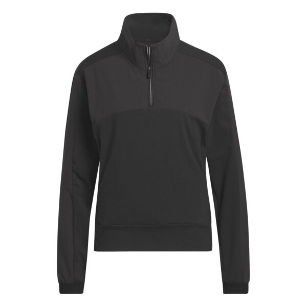 adidas Ultimate365 Tour 1/4-Zip Golf Sweatshirt Damen XS dunkelbraun