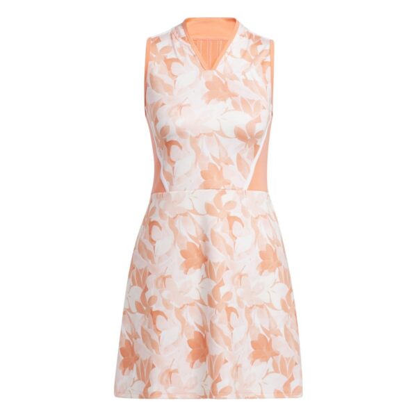 adidas Floral Kleid Damen XS hellorange