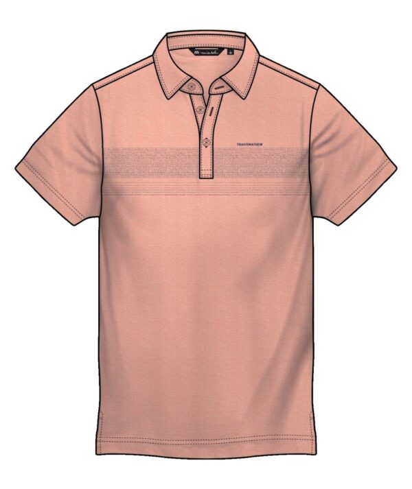 Travis Mathew MESA CENTRAL Polo Herren S orange